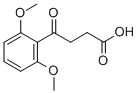 4-(2,6-DIMETHOXYPHENYL)-4-OXOBUTYRIC ACID Struktur