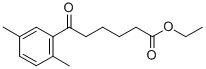 ETHYL 6-(2,5-DIMETHYLPHENYL)-6-OXOHEXANOATE Struktur