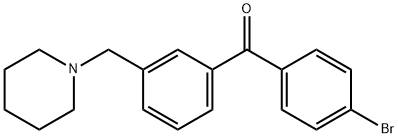 4'-BROMO-3-PIPERIDINOMETHYL BENZOPHENONE price.