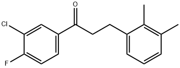 3'-CHLORO-3-(2,3-DIMETHYLPHENYL)-4'-FLUOROPROPIOPHENONE price.