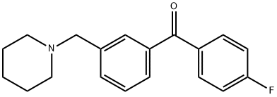 4'-FLUORO-3-PIPERIDINOMETHYL BENZOPHENONE price.