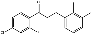 4'-CHLORO-3-(2,3-DIMETHYLPHENYL)-2'-FLUOROPROPIOPHENONE price.