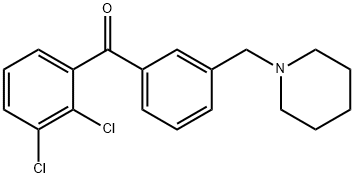 2,3-DICHLORO-3'-PIPERIDINOMETHYL BENZOPHENONE price.