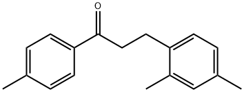 3-(2,4-DIMETHYLPHENYL)-4'-METHYLPROPIOPHENONE Struktur