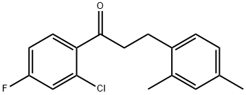 2'-CHLORO-3-(2,4-DIMETHYLPHENYL)-4'-FLUOROPROPIOPHENONE price.