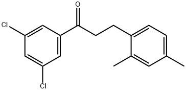 3',5'-DICHLORO-3-(2,4-DIMETHYLPHENYL)PROPIOPHENONE price.