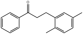 3-(2,5-DIMETHYLPHENYL)PROPIOPHENONE Struktur