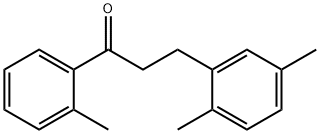 3-(2,5-DIMETHYLPHENYL)-2'-METHYLPROPIOPHENONE Struktur