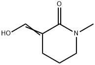 2-Piperidinone, 3-(hydroxymethylene)-1-methyl- (9CI) Struktur