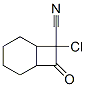 7-Chloro-7-cyanobicyclo[4,2,0]octan-8-one Struktur