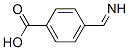 Benzoic acid, p-formimidoyl- (7CI) Struktur
