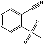 2-(Methylsulfonyl)benzonitrile Struktur