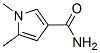 Pyrrole-3-carboxamide, 1,5-dimethyl- (7CI) Struktur