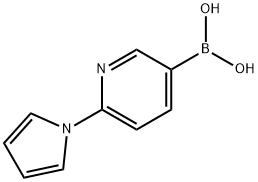 6-(PYRROL-1-YL)-3-PYRIDINYL BORONIC ACID Struktur