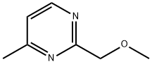 Pyrimidine, 2-(methoxymethyl)-4-methyl- (9CI) Struktur