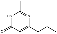 4-PROPYL-6-HYDROXY-2-METHYLPYRIMIDINE Struktur