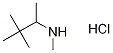 N,3,3-Trimethyl-2-butanamine hydrochloride Struktur