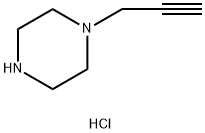 1-PROP-2-YNYLPIPERAZINE DIHYDROCHLORIDE Struktur