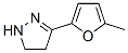 2-Pyrazoline,  3-(5-methyl-2-furyl)-  (7CI) Struktur