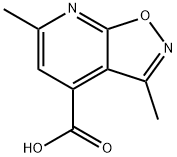 3,6-dimethylisoxazolo[5,4-b]pyridine-4-carboxylic acid(SALTDATA: FREE) Struktur