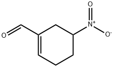 5-Nitro-1-cyclohexene-1-carboxaldehyde Struktur