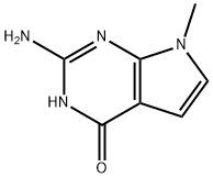 1-Methyl-7-deazaguanine Struktur