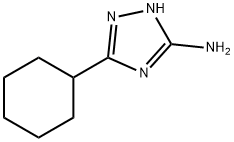 5-CYCLOHEXYL-2H-[1,2,4]TRIAZOL-3-YLAMINE Struktur