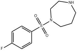 1-(4-Fluorophenylsulfonyl)hoMopiperazine, 95% Struktur