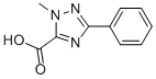 2-METHYL-5-PHENYL-2H-[1,2,4]TRIAZOLE-3-CARBOXYLIC ACID Struktur