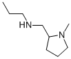 N-[(1-METHYL-2-PYRROLIDINYL)METHYL]-1-PROPANAMINE Struktur