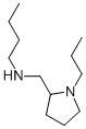 BUTYL[(1-PROPYLPYRROLIDIN-2-YL)METHYL]AMINE Struktur