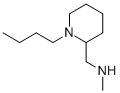 (1-BUTYL-2-PIPERIDINYL)-N-METHYLMETHANAMINE Struktur