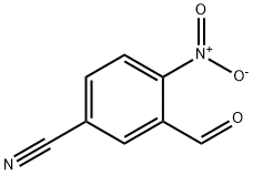 3-FORMYL-4-NITROBENZONITRILE Struktur