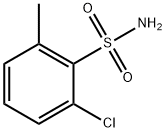 2-Methyl-6-chlorobenzenesulfonamide Struktur