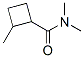 Cyclobutanecarboxamide, N,N,2-trimethyl- (7CI) Struktur