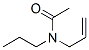 propylallylacetamide Struktur