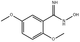 Benzenecarboximidamide, N-hydroxy-2,5-dimethoxy- (9CI) Struktur