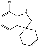 13-BROMOSPIRO[CYCLOHEXANE-4,3'-INDOLINE]-1-ENE Struktur