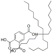 1,2,4-Benzenetricarboxylic acid, mixed decyl and octyl triesters Struktur