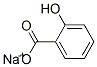 Benzoic acid, 2-hydroxy-, monosodium salt, coupled with 6(or 7)-amino-4-hydroxy-2-naphthalenesulfonic acid and diazotized 2-(4-aminophenyl)-1H-benzimidazol-5-amine, sodium salt Struktur