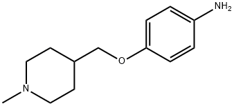 4-[(1-METHYL-4-PIPERIDINYL)METHOXY]BENZENAMINE Struktur