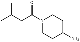 1-(3-methylbutanoyl)piperidin-4-amine Struktur