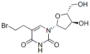 5-(2-bromoethyl)-2'-deoxyuridine Struktur