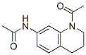 Acetamide,  N-(1-acetyl-1,2,3,4-tetrahydro-7-quinolinyl)- Struktur