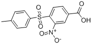 4-[(4-METHYLPHENYL)SULFONYL]-3-NITROBENZOIC ACID Struktur