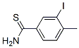 3-iodo-4-methylbenzothioamide Struktur