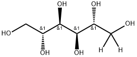 D-MANNITOL-[1-3H(N)] Struktur