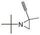 Aziridine, 1-(1,1-dimethylethyl)-2-ethynyl-2-methyl- (9CI) Struktur