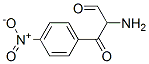 1-(4-nitrophenyl)-2-amino-1,3-propandedione Struktur