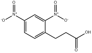 3-(2,4-DINITRO-PHENYL)PROPIONIC ACID Struktur